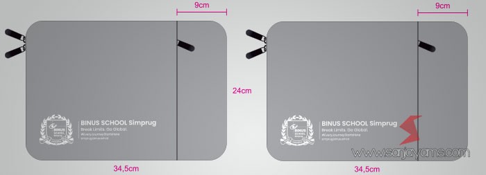 Tas Promosi Laptop Binus Simprug