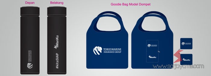 Tumbler dan Pouch Tokio Marine