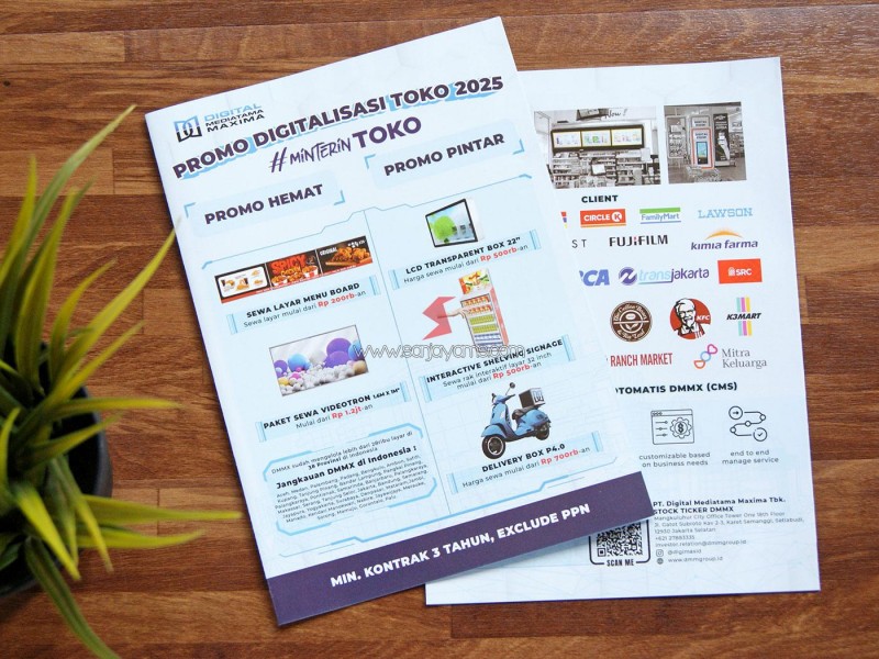 Cetak Brosur - PT Digital Consumer Engagement
