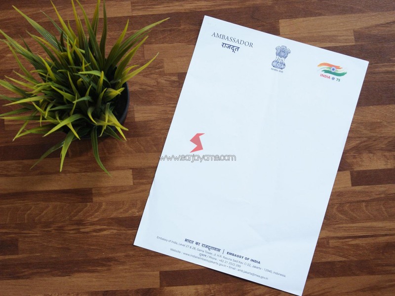 Kop Surat - Embassy India