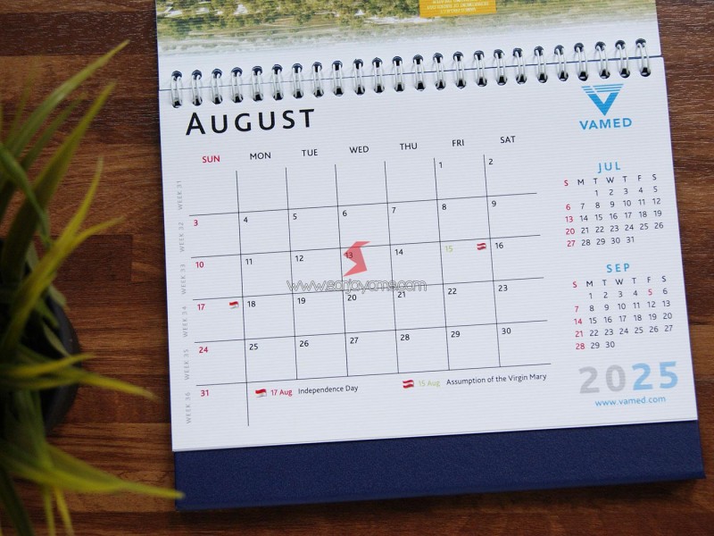 Produksi Kalender - Vamed