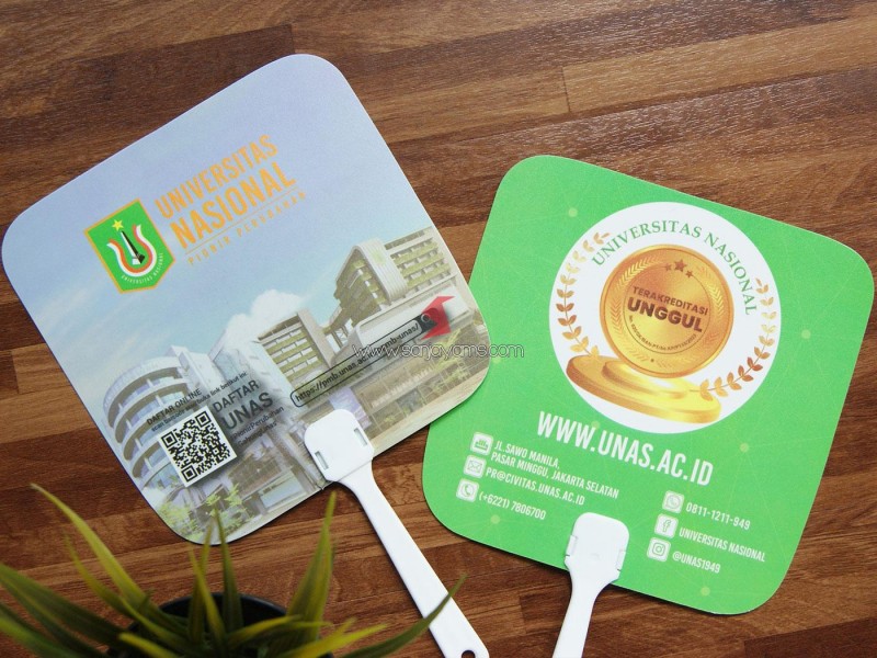 Souvenir Kipas Promosi - UNAS