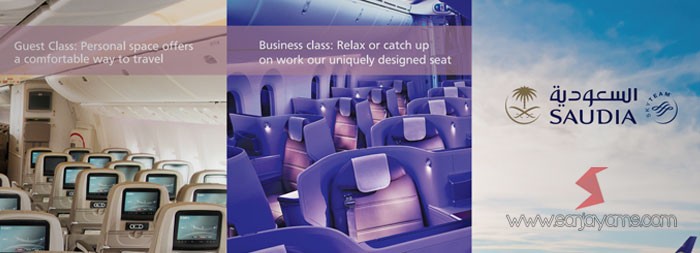 Brosur Lipat 3 Saudia Airlines