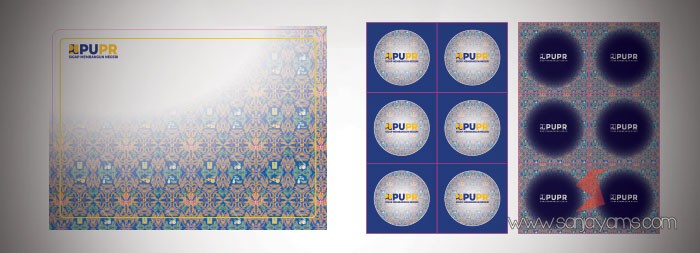 Cetak Placemat dan Coaster - PUPR