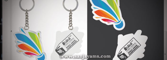 Gantungan Kunci Akrilik Blibli