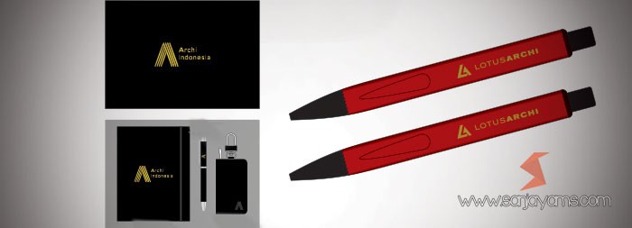 Giftt set dan Pen Lotus Archi