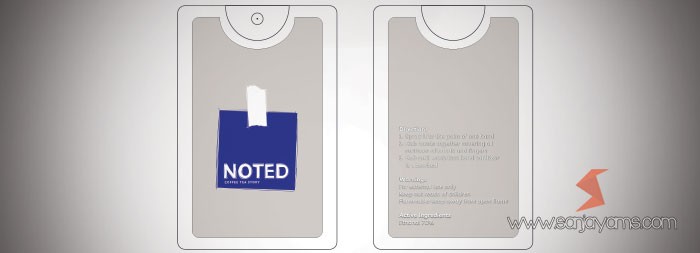 Hand Sanitizer Noted Caffe