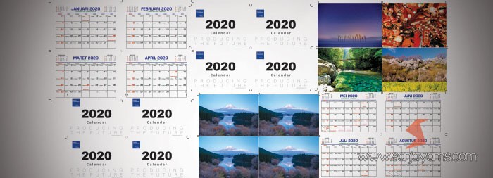 Kalender 2020 Pacific consultants