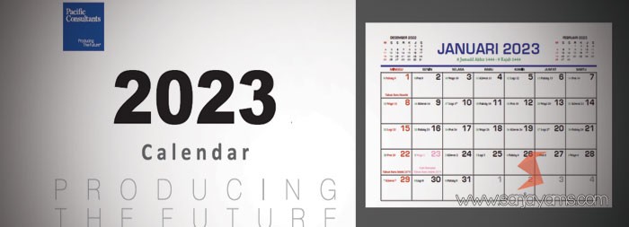 Kalender 2023 PT Pacific Consultans