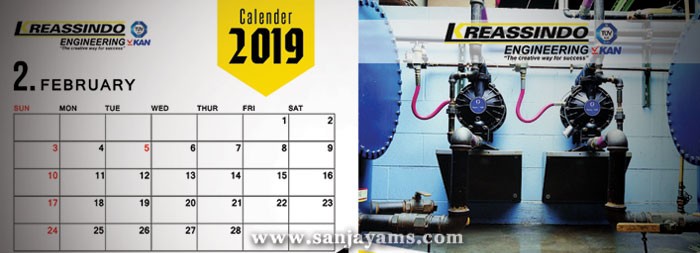 Kalender Meja 2019 Kreassindo