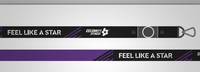 Lanyard Celebrity Fitness