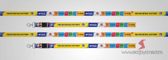 Lanyard Printing PT Gelora