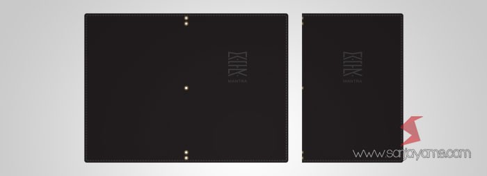 Map Kulit Cover Menu - Mantra Resto