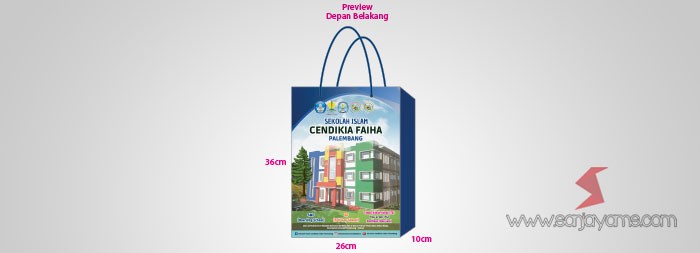 Paper Bag Sekolah - Cendekia Faiha
