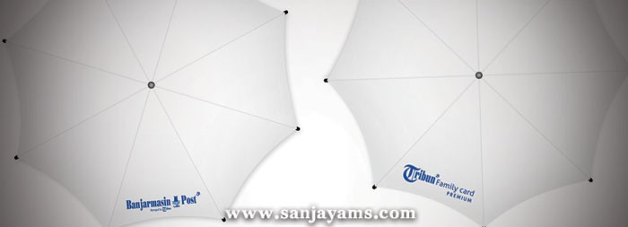 Payung Golf Putih Banjarmasin Post
