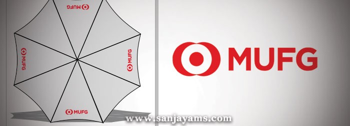 Payung Golf Silver MUFG