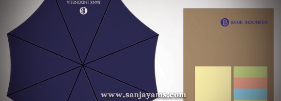 Payung dan Memo Bank Indonesia Banten