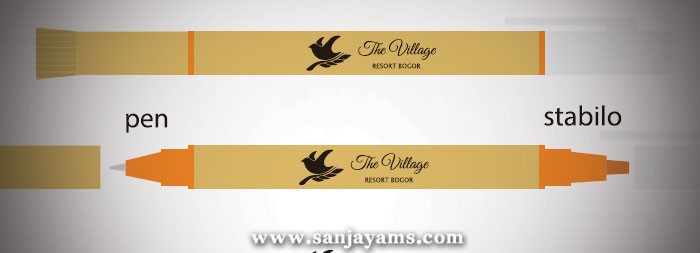 Pen Daur Ulang Stabilo Village Resort Bogor