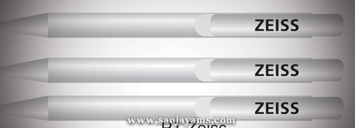 Pen Plastik Silver Zeiss