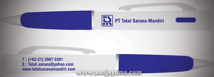 Pen Senter Biru PT Total Sarana Mandiri