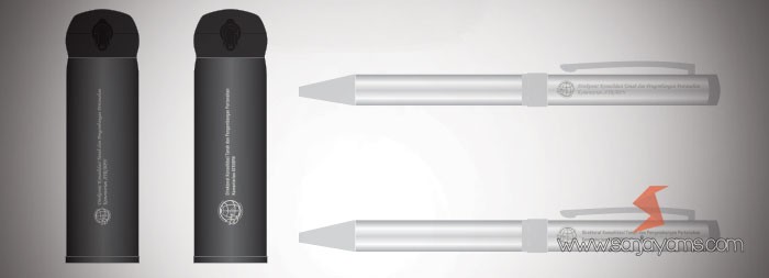 Pen dan Tumbler Kementerian Agraria