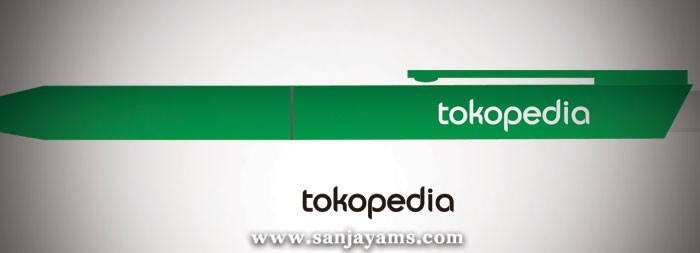 Pen plastik Tokopedia