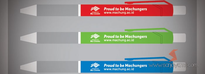 Pen promosi Universitas Ma Chung