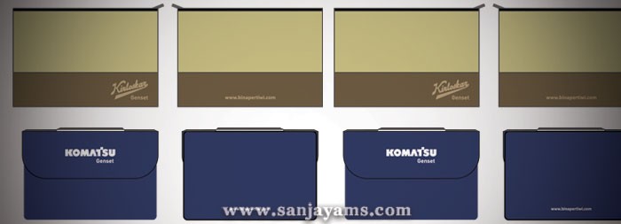 Pouch Kirloskar dan Komatsu