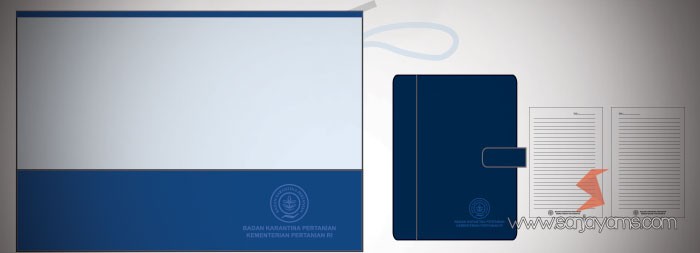 Pouch dan Agenda Badan Karantina Pertanian