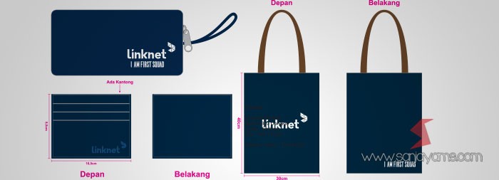 Pouch dan Goodie Bag Link Net