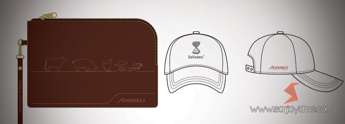 Pouch dan Topi Adisseo