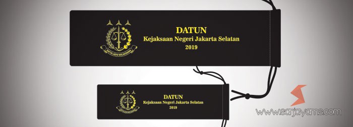 Pouch stainless steel Kejaksaan Negeri