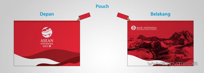 Souvenir Pouch ASEAN Indonesia 2023