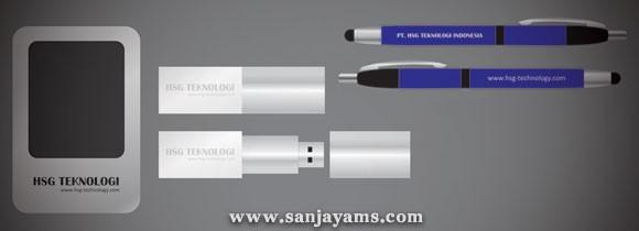 Souvenir USB dan Pen PT HSG Teknologi