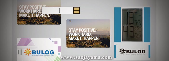 Souvenir USB dan  Jam Bulog