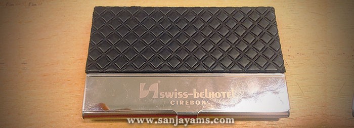 Tempat Kartu Nama Swiss Belhotel Cirebon