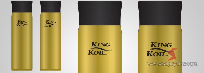 Tumbler Stainless Gold King Koil