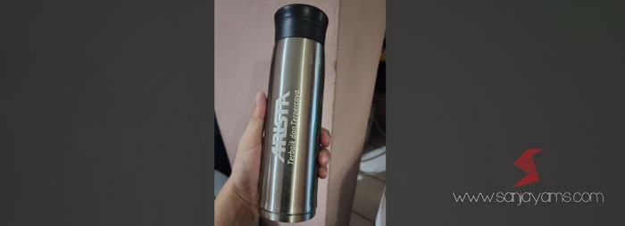 Tumbler Stainless Silver PT Arista