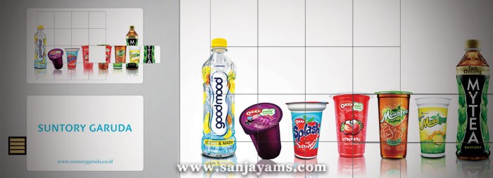 USB Kartu Puzzle Suntory Garuda